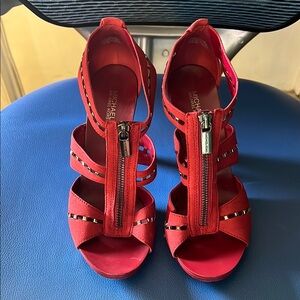MICHAEL Michael Kors Red Strappy Sandals